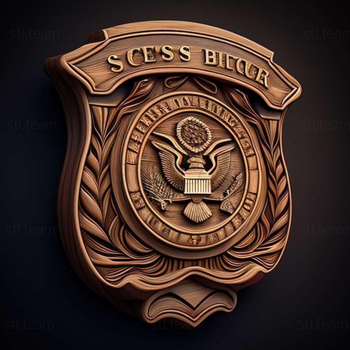 3D model Secret Service game (STL)